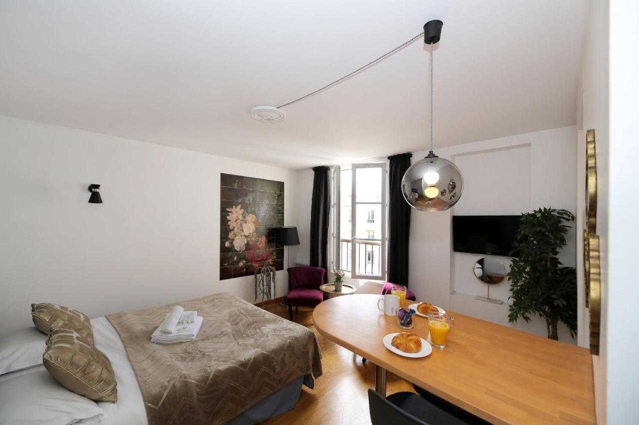 502- Studio De Charme Dans Quartier Anime Paris 5 Apartment Exterior photo